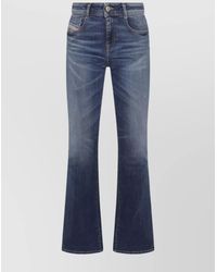 DIESEL - Denim Low-Rise Bootcut Flared Jeans - Lyst