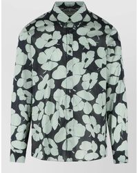 Dries Van Noten - Corbino Cotton Shirt Long Sleeves Floral - Lyst