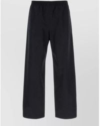 Gucci - Gg Cotton Wide Leg Full Length Pants - Lyst