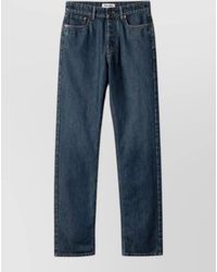 Miu Miu - Denim Straight-Leg Trousers - Lyst