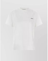 Coperni - Organic Cotton Logo-Print Crew-Neck Short-Sleeve T-Shirt - Lyst