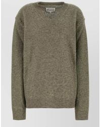 Maison Margiela - V-Neck Sweater - Lyst