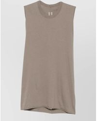 Rick Owens - Sleeveless Shirt - Lyst