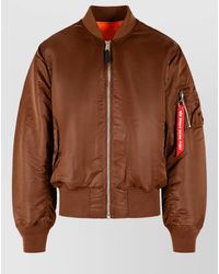 Alpha Industries - Nylon Reversible Bomber Jacket - Lyst