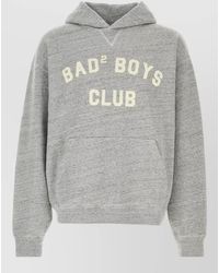 DSquared² - Cotton Oversized Sweatshirt Hood Front Pocket - Lyst