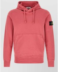 Stone Island - 6100062 Hooded Sweatshirt Drawstring Kangaroo Pocket - Lyst