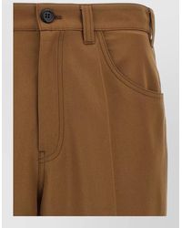 Marni - Tailored Straight Leg Mid Rise Pants - Lyst