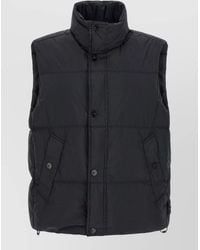 Stone Island - Quilted Puffer Vest - Lyst
