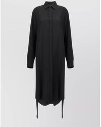 Balenciaga - Lace Up Back Detail Dress - Lyst