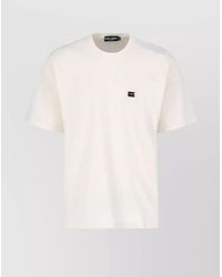Dolce & Gabbana - Cotton Regular-Fit Short-Sleeve T-Shirt - Lyst