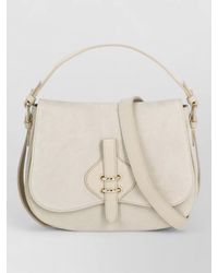 Coccinelle - Suede Leather Cross Body Bag Shoulder - Lyst