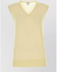 Bottega Veneta - Ribbed Knit Vest - Lyst