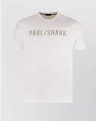 Paul & Shark - Cotton Jersey Logo-Print Short-Sleeve T-Shirt - Lyst