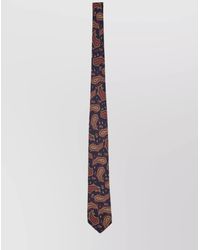 Etro - Paisley Jacquard Silk Tie - Lyst