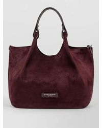 Gianni Chiarini - Dua Tote Bag Suede Finish Dual Handles - Lyst