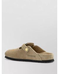 Birkenstock - Suede Leather Mules - Lyst