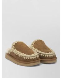 Mou - Sheepskin Slippers - Lyst