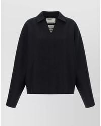 Extreme Cashmere - Cashmere Wool V-Neck Long-Sleeve Jumper - Lyst