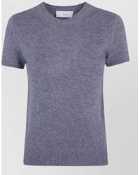 DUNST - Cashmere Half Sleeve Knit Top - Lyst