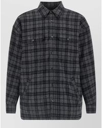 Willy Chavarria - Quilted Shirt Jacket Chest Pockets Sleeves - Lyst