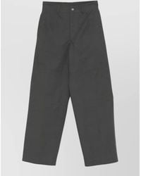 Dries Van Noten - Paxer Regular Trousers Wide Leg Belt Loops - Lyst