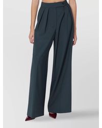Dries Van Noten - Wide-Leg High Waist Pants With Pleats - Lyst