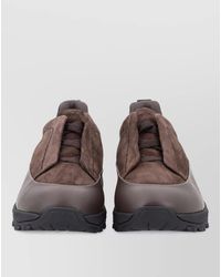 ZEGNA - Leather Low-Top Sneakers - Lyst