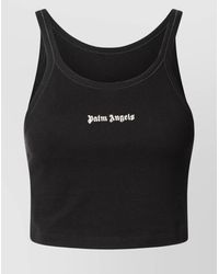 Palm Angels - Cotton Tank Top - Lyst