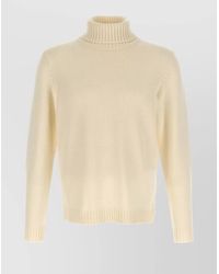 Zanone - Sweater Ribbed Turtleneck Long Sleeves - Lyst