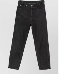 MM6 by Maison Margiela - Denim Straight-Leg Jeans - Lyst