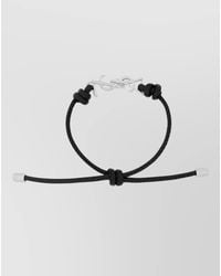 Saint Laurent - Bracelet Adjustable Strap Knot Detail Accents - Lyst
