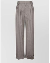 Loulou de Saison - Davy High Waist Pleated Tailored Pants - Lyst