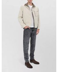 Belstaff - Ground Jacket Chest Pocket Contrast Collar - Lyst