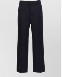 Cellar Door - Nuv Tailored Pants Belt Loops Pleats - Lyst