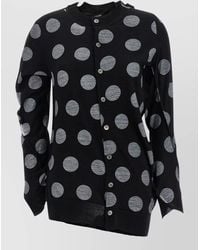 Junya Watanabe - Polka Dot Maxi Cardigan - Lyst