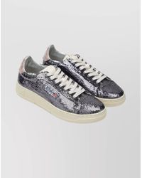 Autry - Sequined Low-Top Sneakers - Lyst