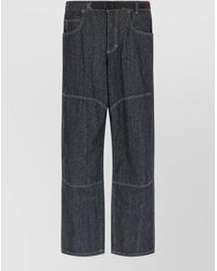 Gramicci - Japanese Chambray Straight Leg Double Knee Pants - Lyst