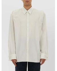 Dries Van Noten - Striped Cotton Shirt - Lyst