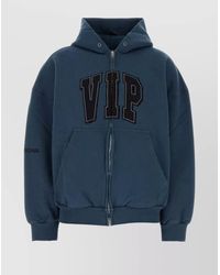 Balenciaga - Cotton Sweatshirt With Front Pockets And Hood - Lyst