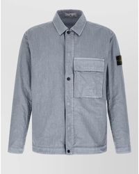 Stone Island - 1200003 Overshirt Jacket Chest Pocket Sleeves - Lyst