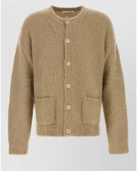 Acne Studios - Knit Sweater Long Sleeves Pockets - Lyst