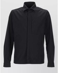 Herno - Wool Blend Regular Fit Shirt Jacket - Lyst