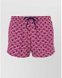 Moschino - Graphic-Print Swim Shorts - Lyst