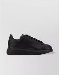 McQueen - Leather Oversized Low-Top Sneakers - Lyst