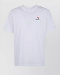 CASABLANCA - Cotton T-Shirt - Lyst