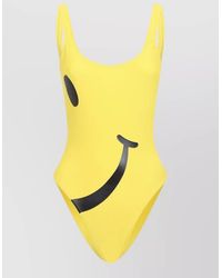 Moschino - Printed One-Piece Swimsuit - Lyst