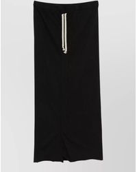 Rick Owens - Cotton Jersey Mini Skirt - Lyst