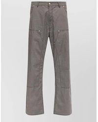 MM6 by Maison Margiela - Denim Wide-Leg Trousers - Lyst