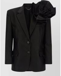 Magda Butrym - 04 Blazer Flower Detail Single Breasted - Lyst