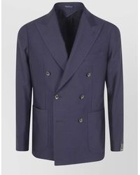 Tagliatore - Montecarlo Double Breasted Button Jacket - Lyst